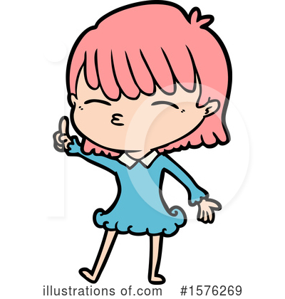 Royalty-Free (RF) Woman Clipart Illustration by lineartestpilot - Stock Sample #1576269