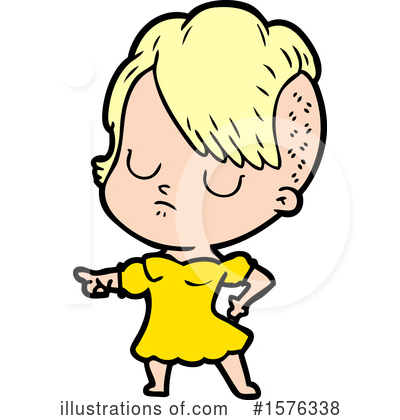 Royalty-Free (RF) Woman Clipart Illustration by lineartestpilot - Stock Sample #1576338