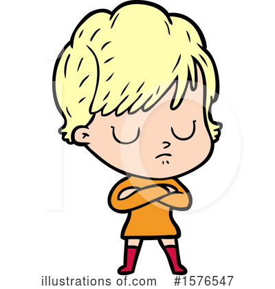 Royalty-Free (RF) Woman Clipart Illustration by lineartestpilot - Stock Sample #1576547