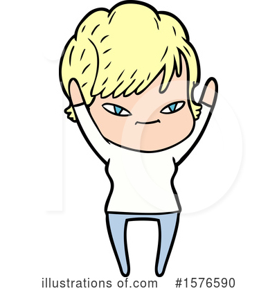 Royalty-Free (RF) Woman Clipart Illustration by lineartestpilot - Stock Sample #1576590