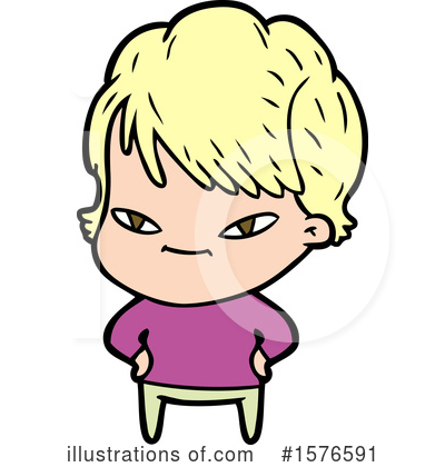 Royalty-Free (RF) Woman Clipart Illustration by lineartestpilot - Stock Sample #1576591