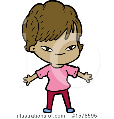 Royalty-Free (RF) Woman Clipart Illustration by lineartestpilot - Stock Sample #1576595