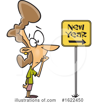 New Year Clipart #1622450 by toonaday