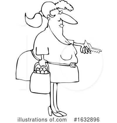 Royalty-Free (RF) Woman Clipart Illustration by djart - Stock Sample #1632896