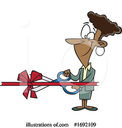 Ribbon Cutting Clipart #1692109 by toonaday