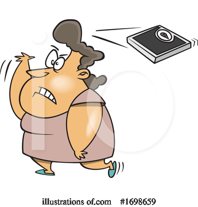 Obesity Clipart #1698659 by toonaday