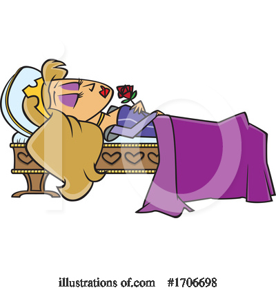 Royalty-Free (RF) Woman Clipart Illustration by toonaday - Stock Sample #1706698