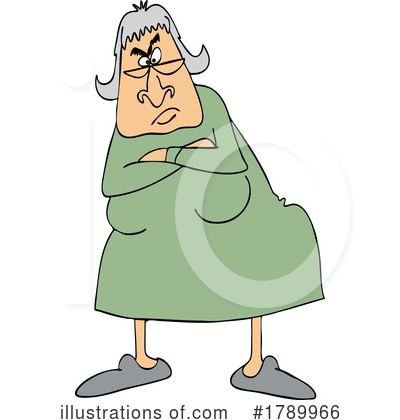 Old Lady Clipart #1789966 by djart