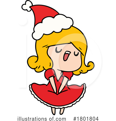 Royalty-Free (RF) Woman Clipart Illustration by lineartestpilot - Stock Sample #1801804