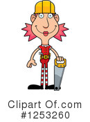 Woman Elf Clipart #1253260 by Cory Thoman