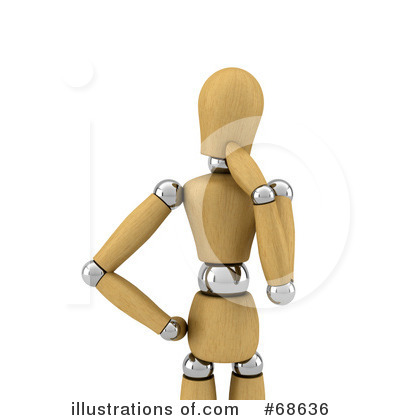 Wood Mannequin Clipart #68636 by stockillustrations