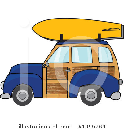 Woody Car Clipart #1095769 by djart