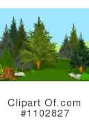 Woods Clipart #1102827 by Pushkin