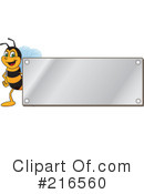 Worker Bee Character Clipart #216560 by Mascot Junction