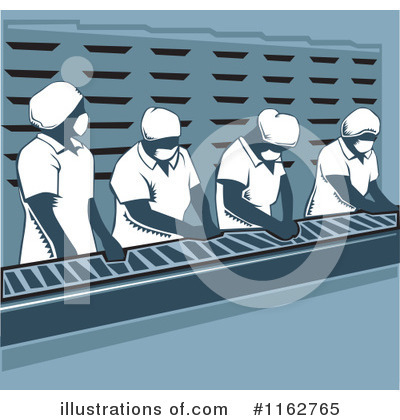 Royalty-Free (RF) Worker Clipart Illustration by David Rey - Stock Sample #1162765