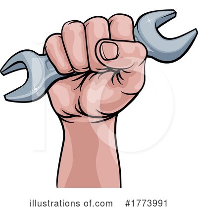 Wrench Clipart #1773991 by AtStockIllustration