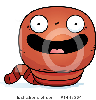 Worm Clipart #1449264 by Cory Thoman