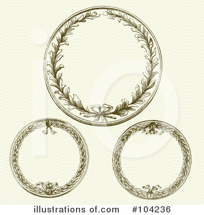 Wreaths Clipart #104236 by BestVector