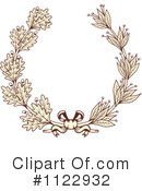 Wreath Clipart #1122932 by Vector Tradition SM