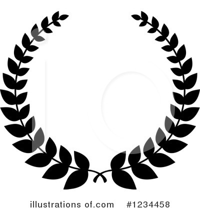 Royalty-Free (RF) Wreath Clipart Illustration by Vector Tradition SM - Stock Sample #1234458