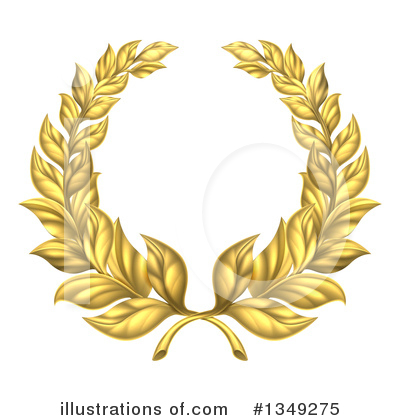 Royalty-Free (RF) Wreath Clipart Illustration by AtStockIllustration - Stock Sample #1349275