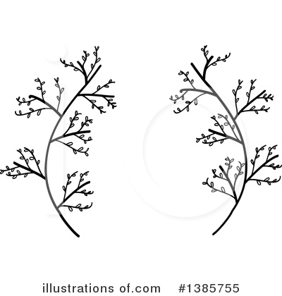 Royalty-Free (RF) Wreath Clipart Illustration by ColorMagic - Stock Sample #1385755