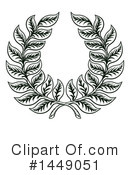 Wreath Clipart #1449051 by AtStockIllustration
