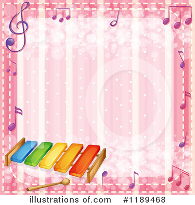 Xylophone Clipart #1145122 - Illustration by toonaday