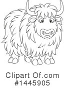 Yak Clipart #1445905 by Alex Bannykh