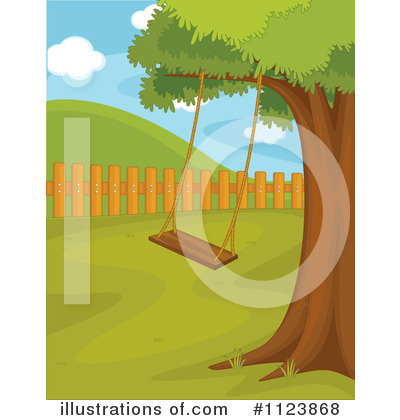 Tree Swing Clipart #217459 - Illustration by mheld