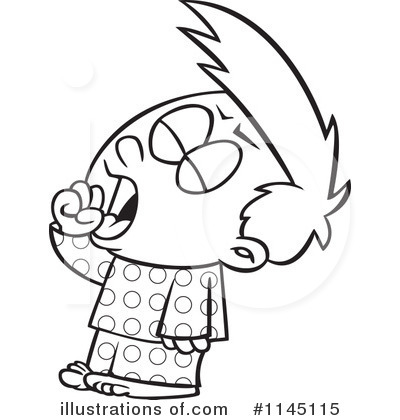 Yawning Clipart #1145115 by toonaday