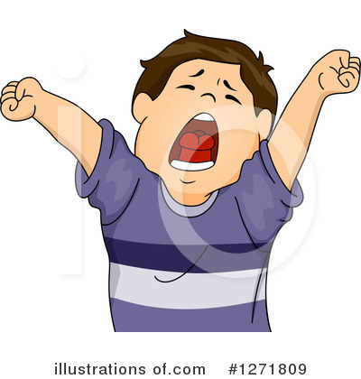 Yawn Clipart Illustration By Toonaday