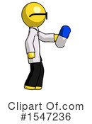 Yellow  Design Mascot Clipart #1547236 by Leo Blanchette