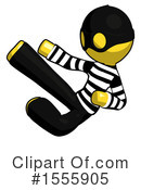 Yellow  Design Mascot Clipart #1555905 by Leo Blanchette