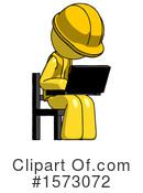 Yellow Design Mascot Clipart #1573072 by Leo Blanchette