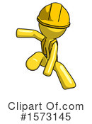 Yellow Design Mascot Clipart #1573145 by Leo Blanchette