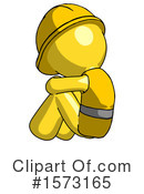 Yellow Design Mascot Clipart #1573165 by Leo Blanchette