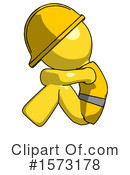 Yellow Design Mascot Clipart #1573178 by Leo Blanchette