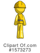 Yellow Design Mascot Clipart #1573273 by Leo Blanchette