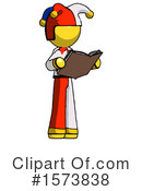 Yellow Design Mascot Clipart #1573838 by Leo Blanchette