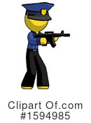 Yellow Design Mascot Clipart #1594985 by Leo Blanchette