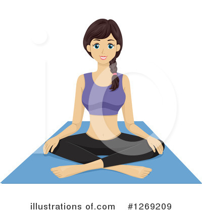 Yoga Clipart #1269209 by BNP Design Studio