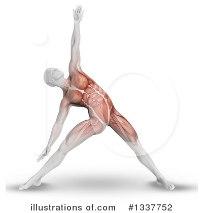 Stretching Clipart #1337752 by KJ Pargeter
