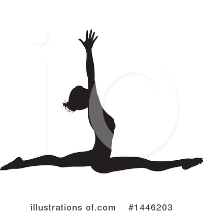 Royalty-Free (RF) Yoga Clipart Illustration by AtStockIllustration - Stock Sample #1446203