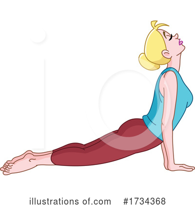 Royalty-Free (RF) Yoga Clipart Illustration by yayayoyo - Stock Sample #1734368