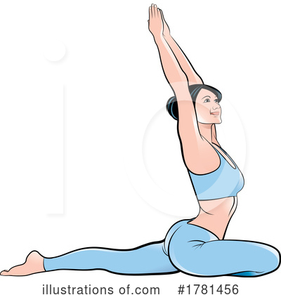 Royalty-Free (RF) Yoga Clipart Illustration by Lal Perera - Stock Sample #1781456