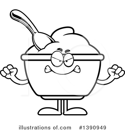 Royalty-Free (RF) Yogurt Mascot Clipart Illustration by Cory Thoman - Stock Sample #1390949