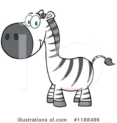 Zebra Clipart #1188486 by Hit Toon