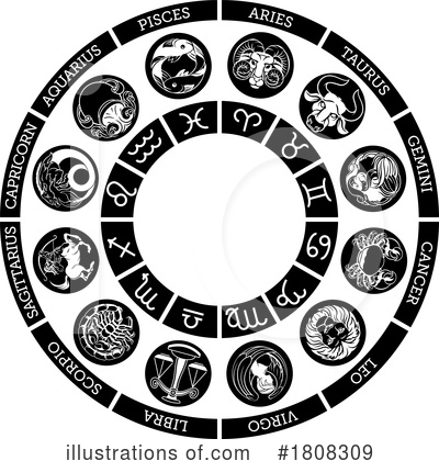 Royalty-Free (RF) Zodiac Clipart Illustration by AtStockIllustration - Stock Sample #1808309