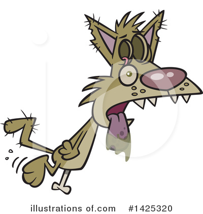 Royalty-Free (RF) Zombie Clipart Illustration by toonaday - Stock Sample #1425320